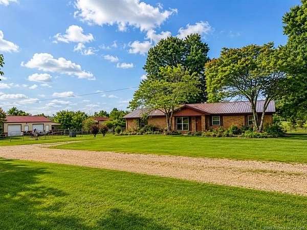 3.35 Acres of Land with Home for Sale in Vian, Oklahoma