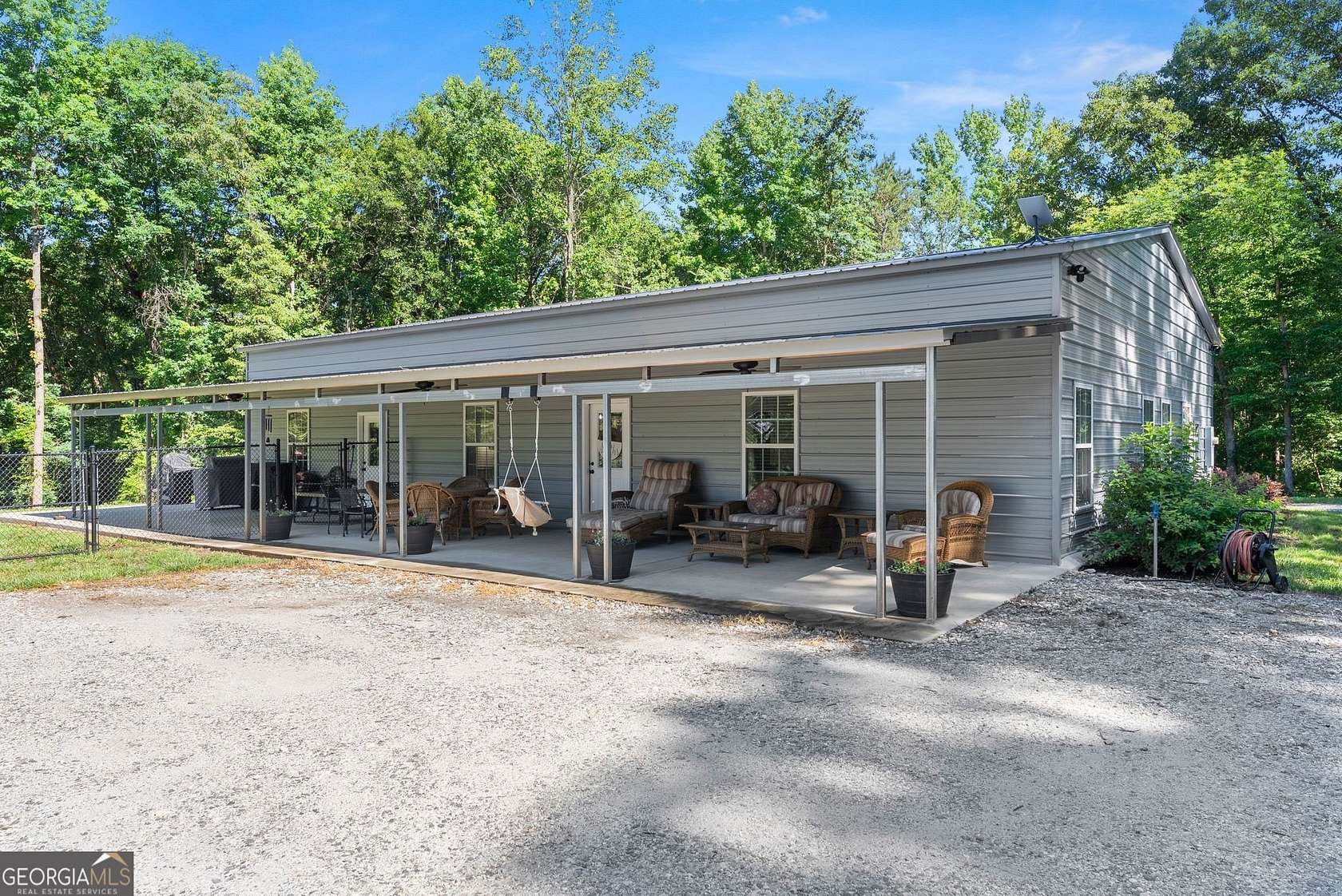 10 Acres of Land with Home for Sale in Maysville, Georgia