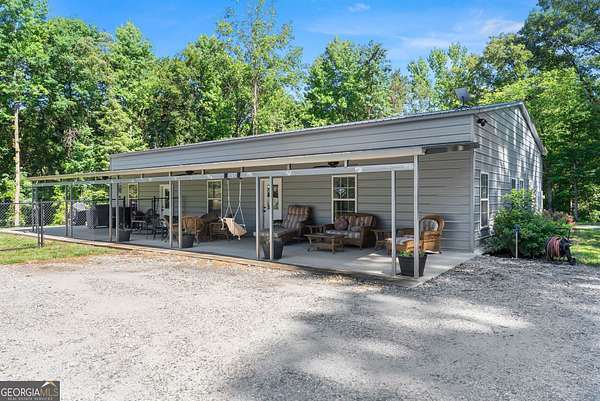 10 Acres of Land with Home for Sale in Maysville, Georgia