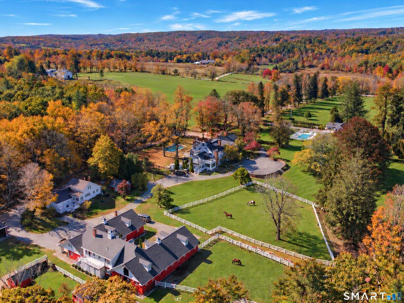 127 Acres of Land with Home for Sale in Pomfret, Connecticut