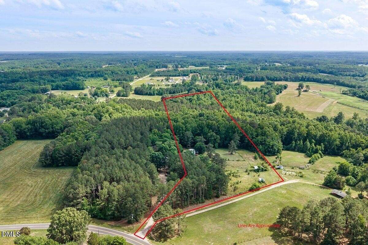 10.8 Acres of Land with Home for Sale in Castalia, North Carolina