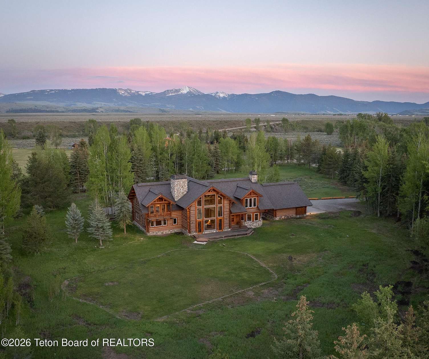 3.14 Acres of Land with Home for Sale in Jackson, Wyoming
