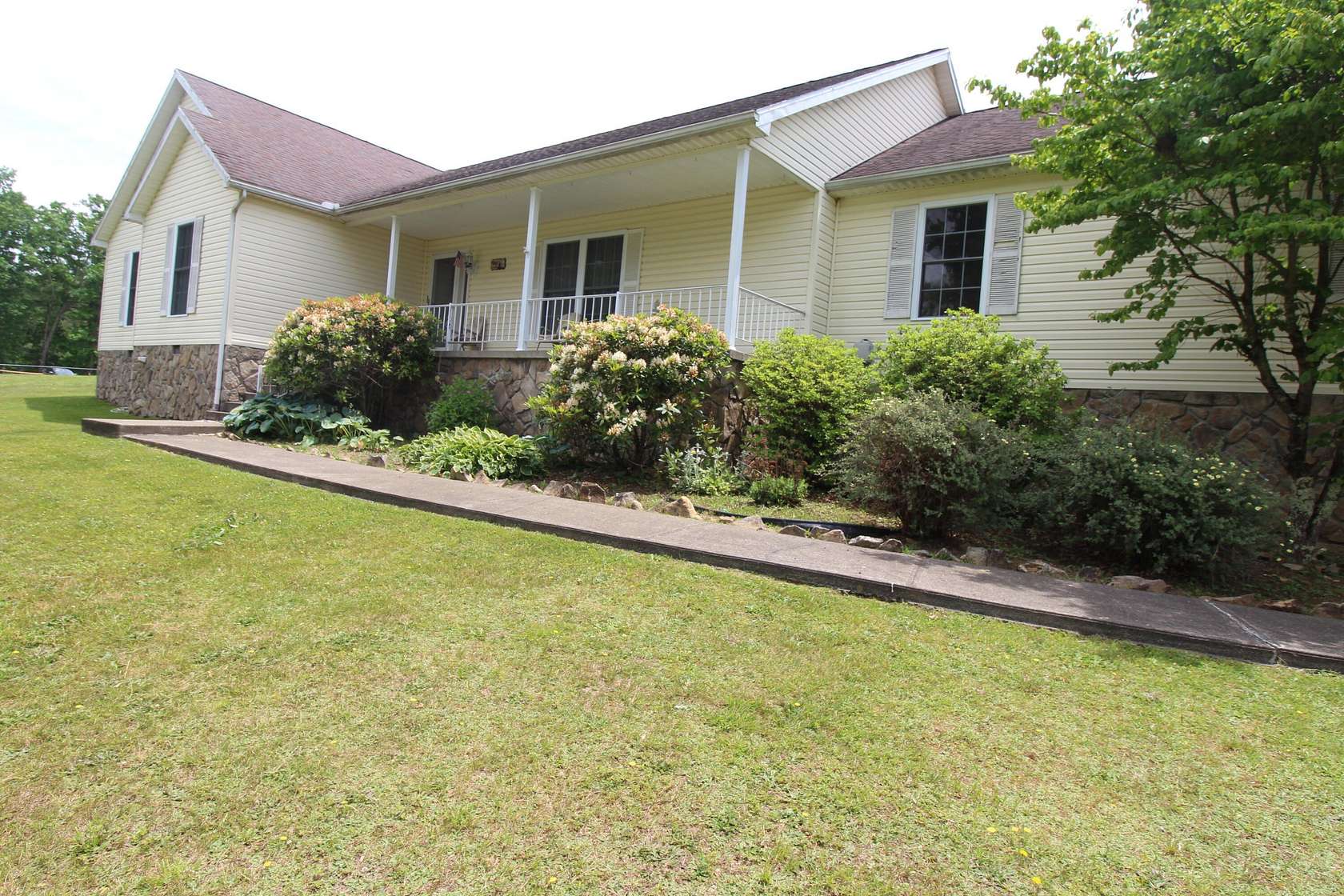 2 Acres of Land with Home for Sale in Cool Ridge, West Virginia
