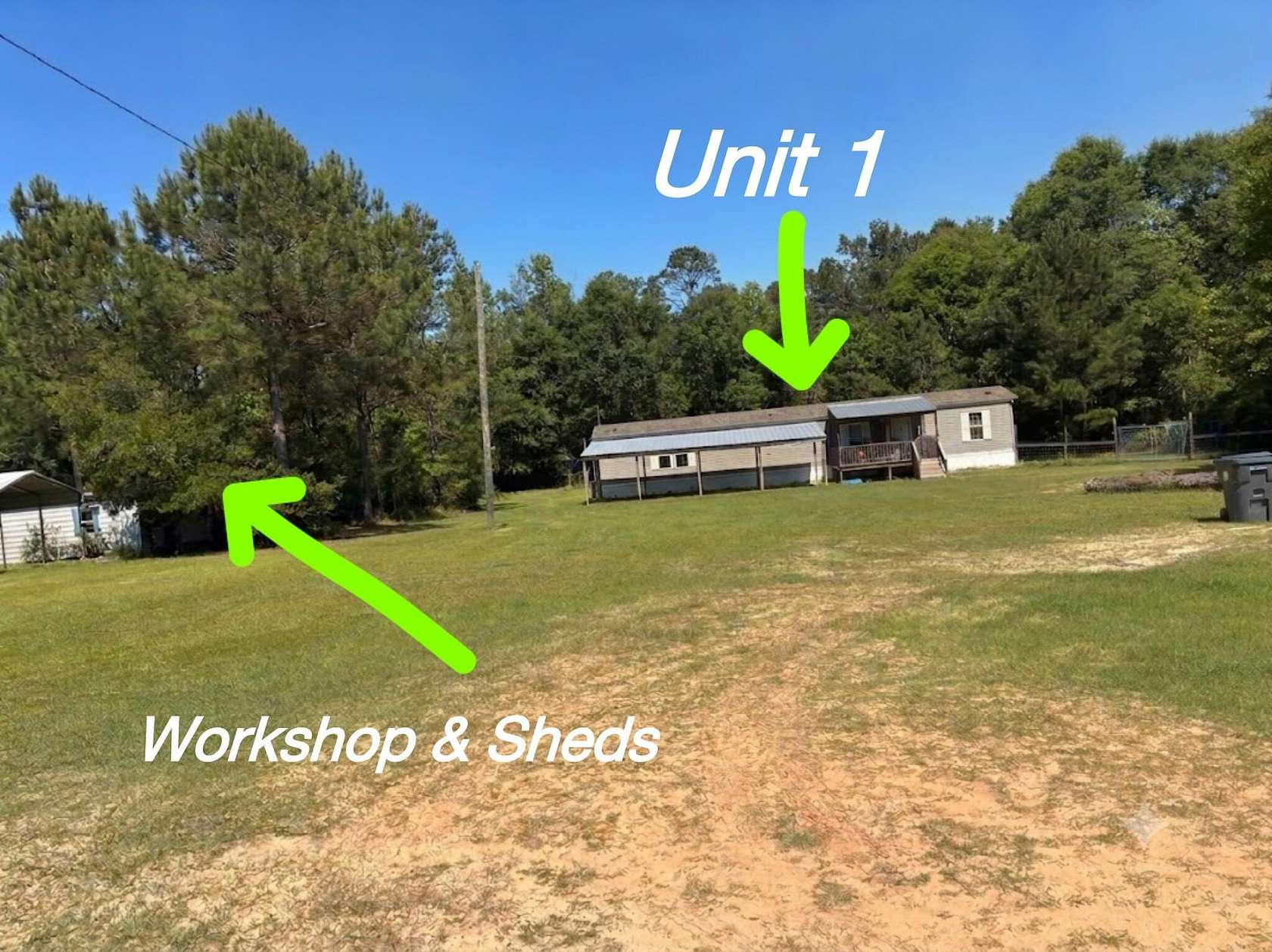 12 Acres of Land with Home for Sale in DeFuniak Springs, Florida