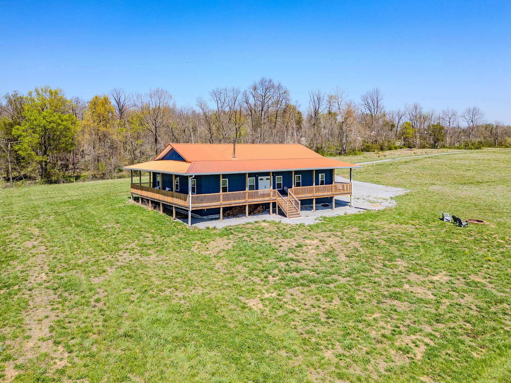 47.7 Acres of Land with Home for Sale in Lancaster, Kentucky