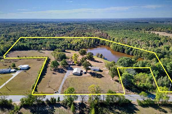 29.5 Acres of Agricultural Land with Home for Sale in McCaskill, Arkansas