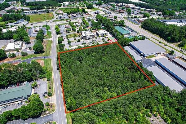 3.27 Acres of Commercial Land for Sale in Suwanee, Georgia