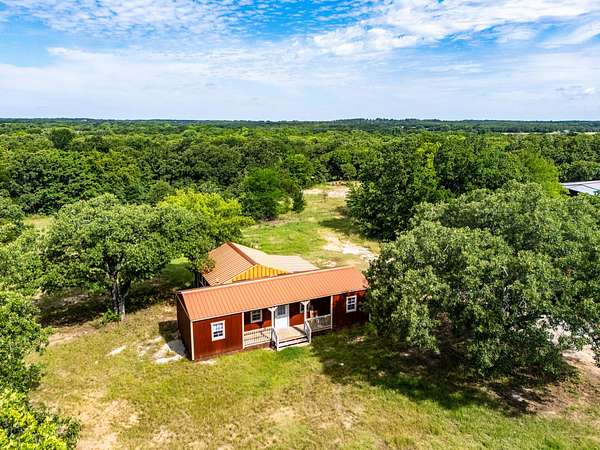 11.4 Acres of Recreational Land with Home for Sale in Alvord, Texas