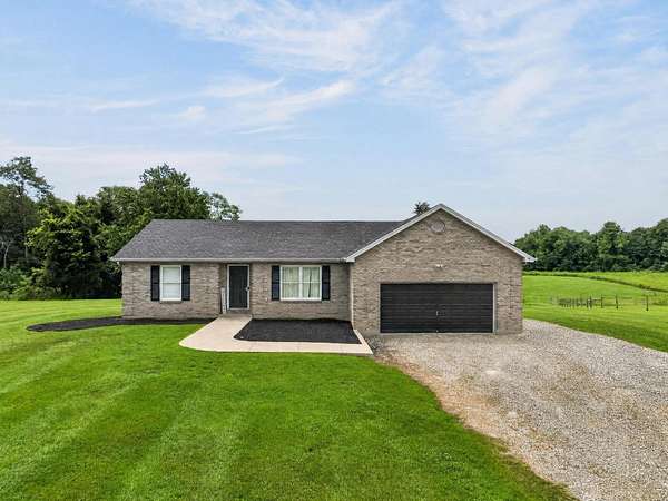 4 Acres of Land with Home for Sale in Florence, Indiana