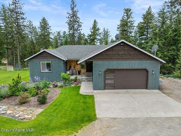 5 Acres of Land with Home for Sale in Rathdrum, Idaho