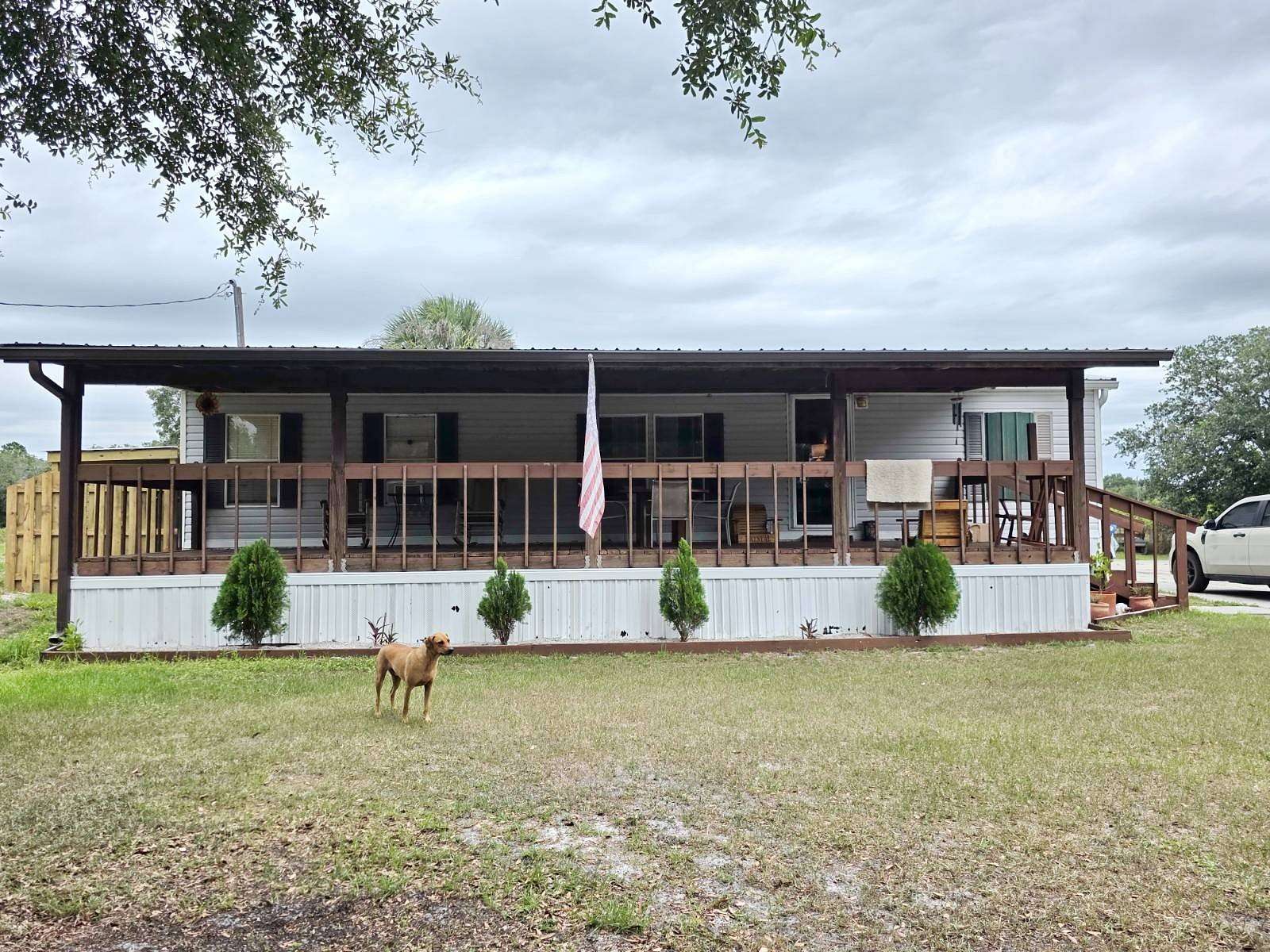 2.5 Acres of Land with Home for Sale in Okeechobee, Florida