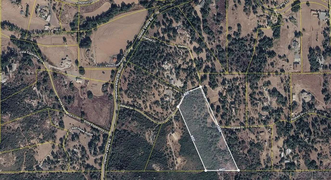 10.4 Acres of Land for Sale in Alpine, California