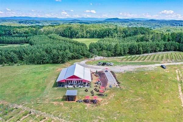 25 Acres of Agricultural Land with Home for Sale in Talking Rock, Georgia