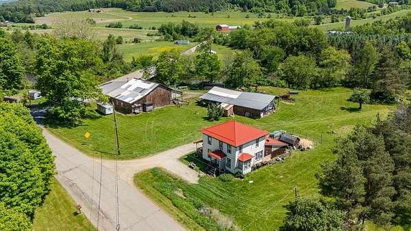10.4 Acres of Recreational Land with Home for Sale in Roulette, Pennsylvania
