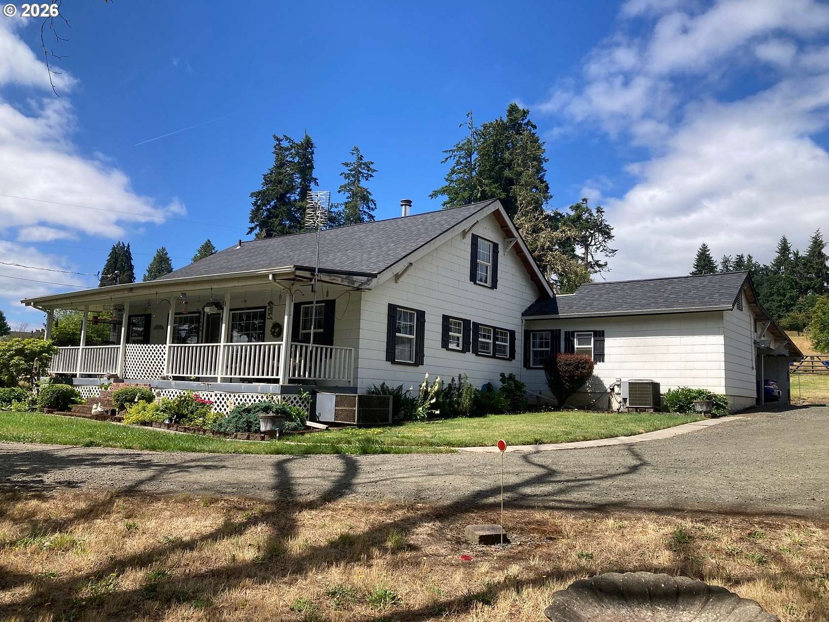 5.88 Acres of Land with Home for Sale in Cottage Grove, Oregon