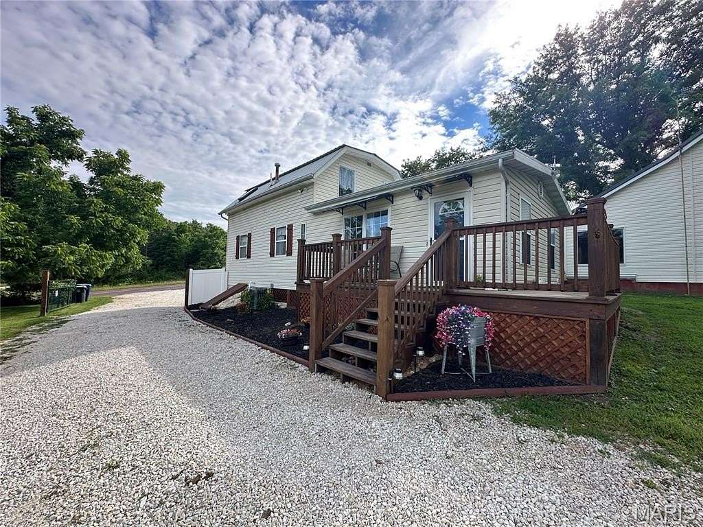 7.18 Acres of Land with Home for Sale in Belle, Missouri