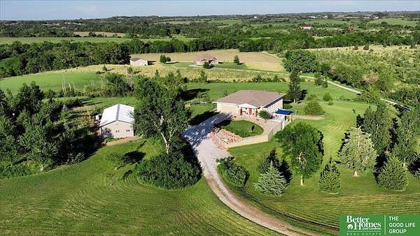 19.3 Acres of Land with Home for Sale in Davey, Nebraska