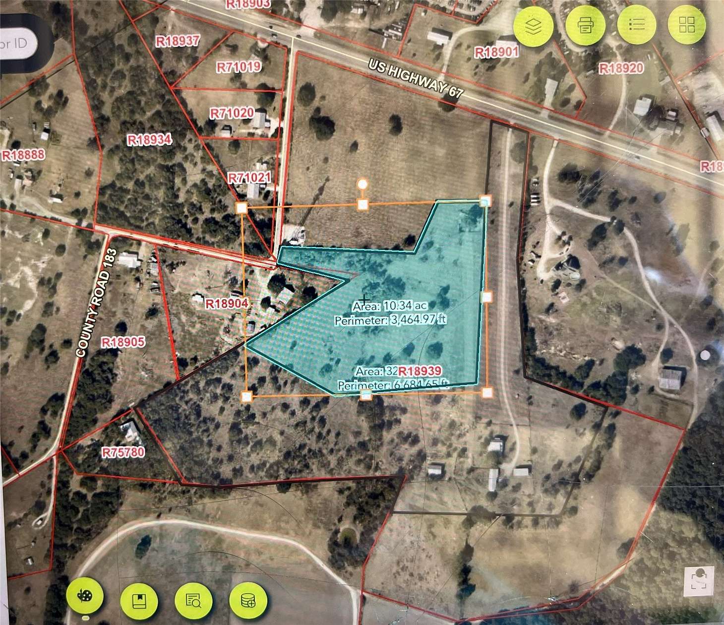 10.3 Acres of Land for Sale in Stephenville, Texas