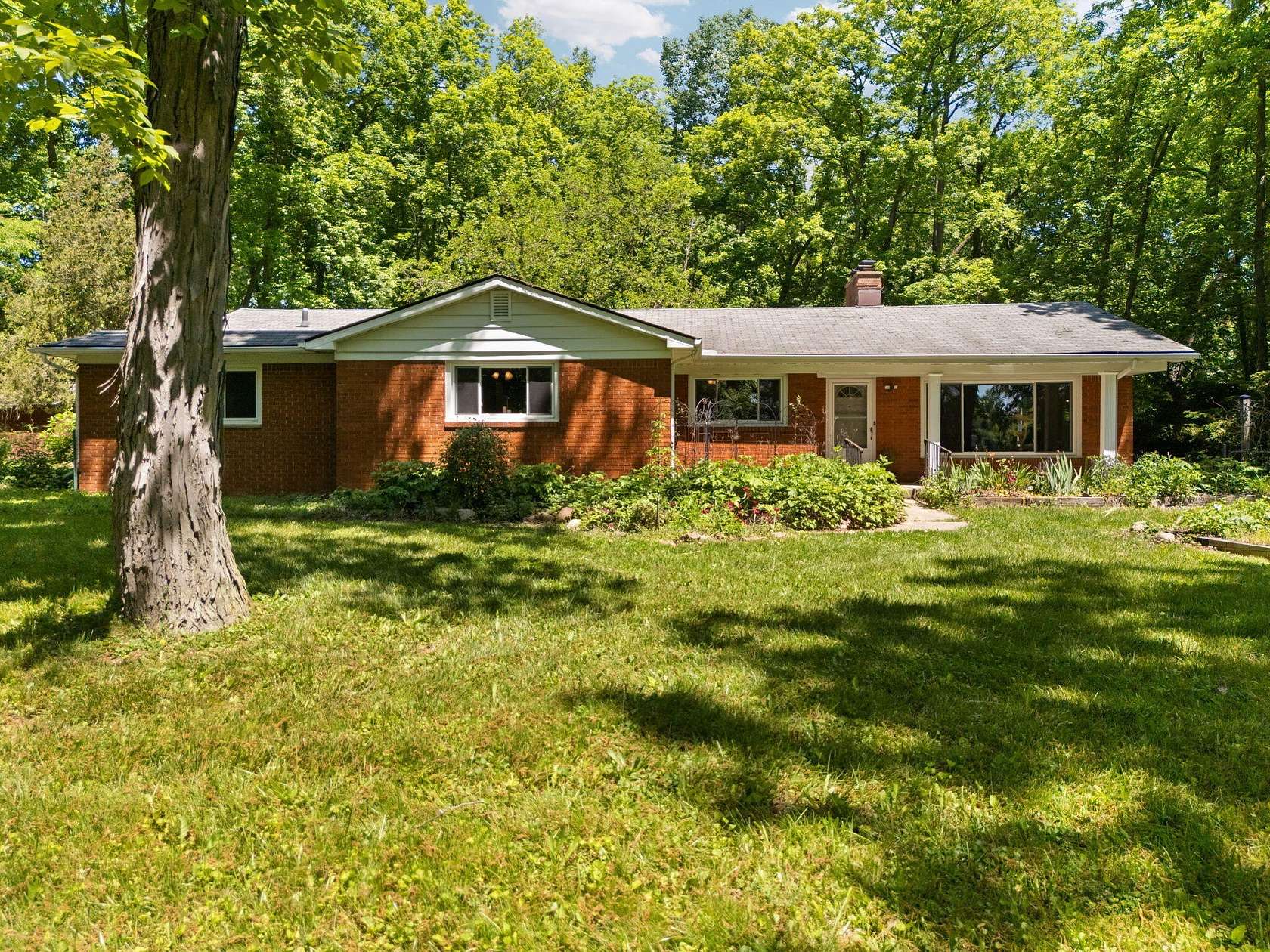 1.64 Acres of Land with Home for Sale in Milan, Michigan