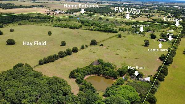 148 Acres of Land for Sale in Nocona, Texas