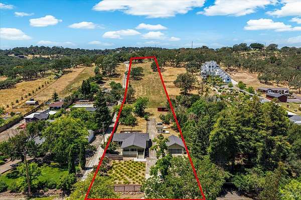 2.56 Acres of Land with Home for Sale in Napa, California