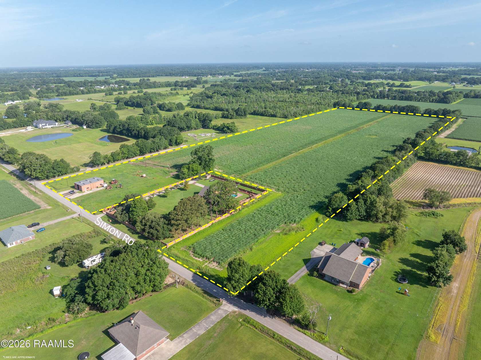 26 Acres of Land for Sale in Youngsville, Louisiana