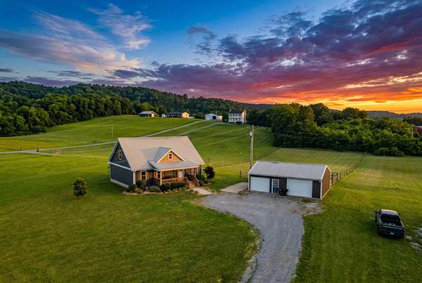 1.7 Acres of Land with Home for Sale in Liberty, Tennessee