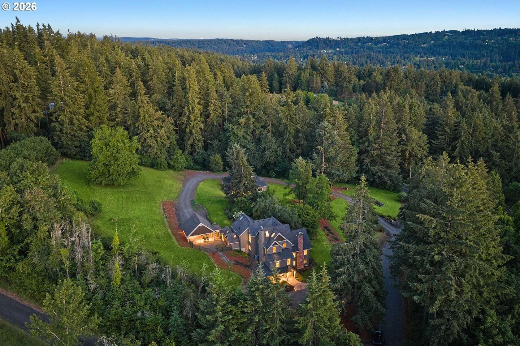 3.33 Acres of Land with Home for Sale in Stafford, Oregon