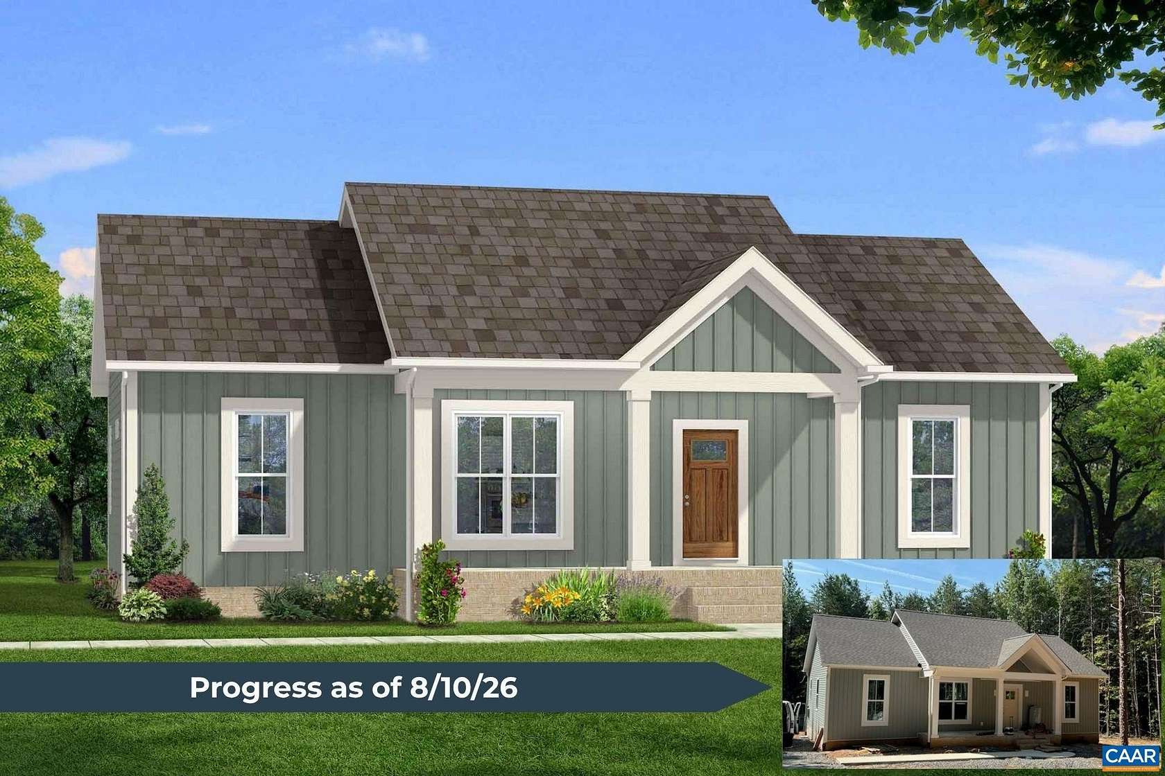 1.5 Acres of Land with Home for Sale in Farmville, Virginia