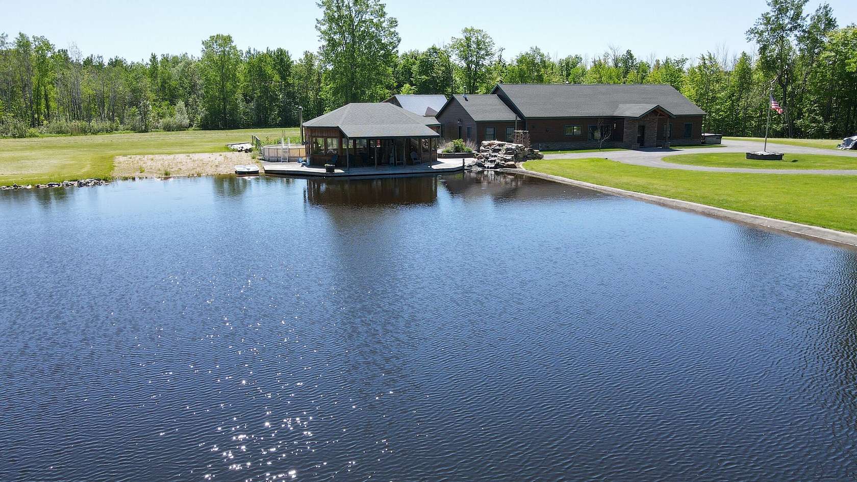72.6 Acres of Recreational Land with Home for Sale in West Chazy, New York