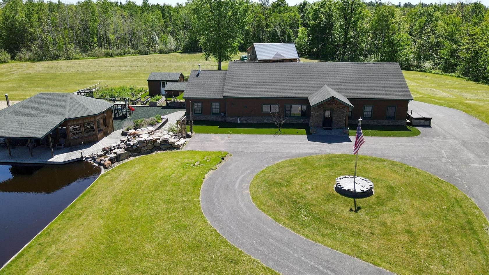 72.6 Acres of Recreational Land with Home for Sale in West Chazy, New York