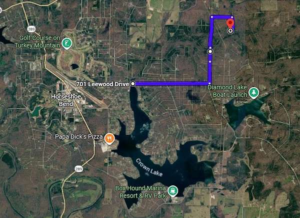0.45 Acres of Residential Land for Sale in Horseshoe Bend, Arkansas
