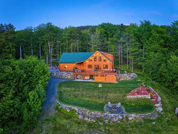 6.2 Acres of Land with Home for Sale in Newbury, New Hampshire