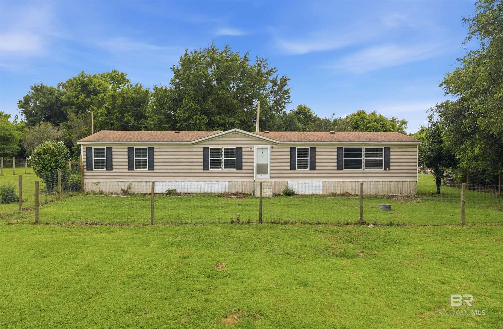 3 Acres of Land with Home for Sale in Elberta, Alabama