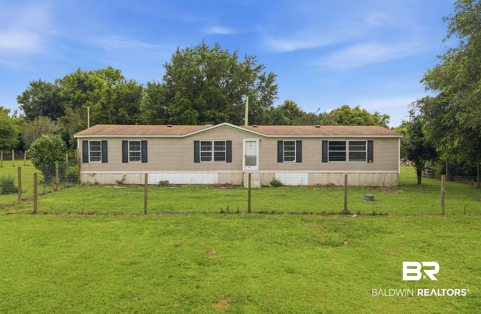 3 Acres of Land with Home for Sale in Elberta, Alabama