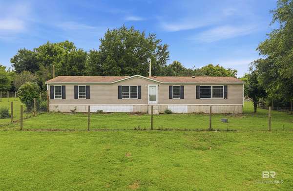 3 Acres of Land with Home for Sale in Elberta, Alabama