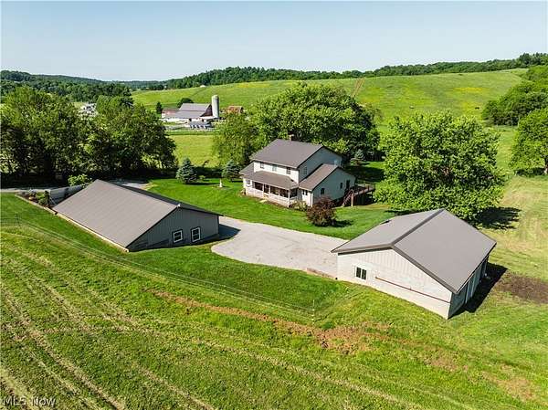 3 Acres of Land with Home for Auction in Dundee, Ohio