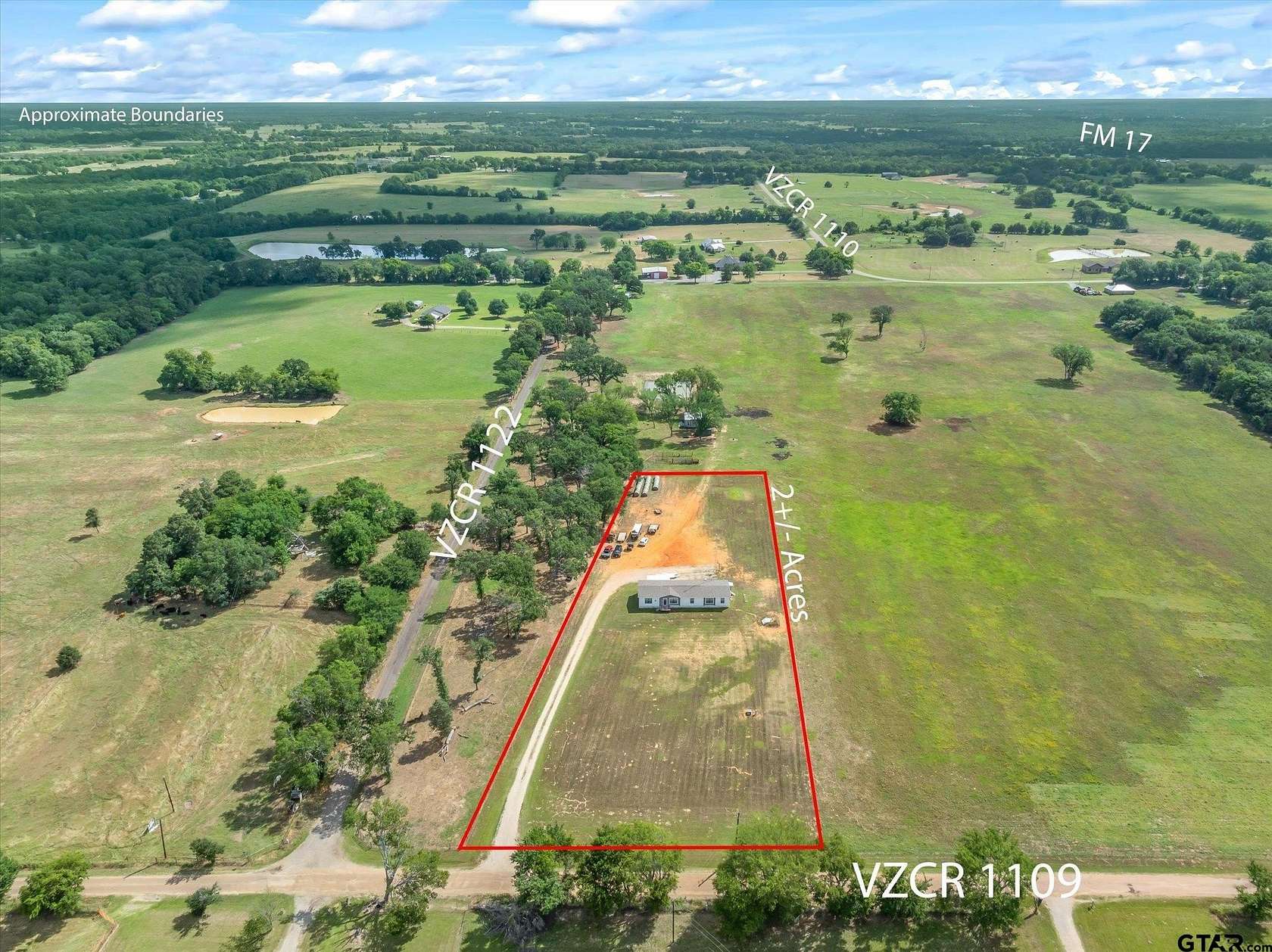 2.4 Acres of Land with Home for Sale in Grand Saline, Texas