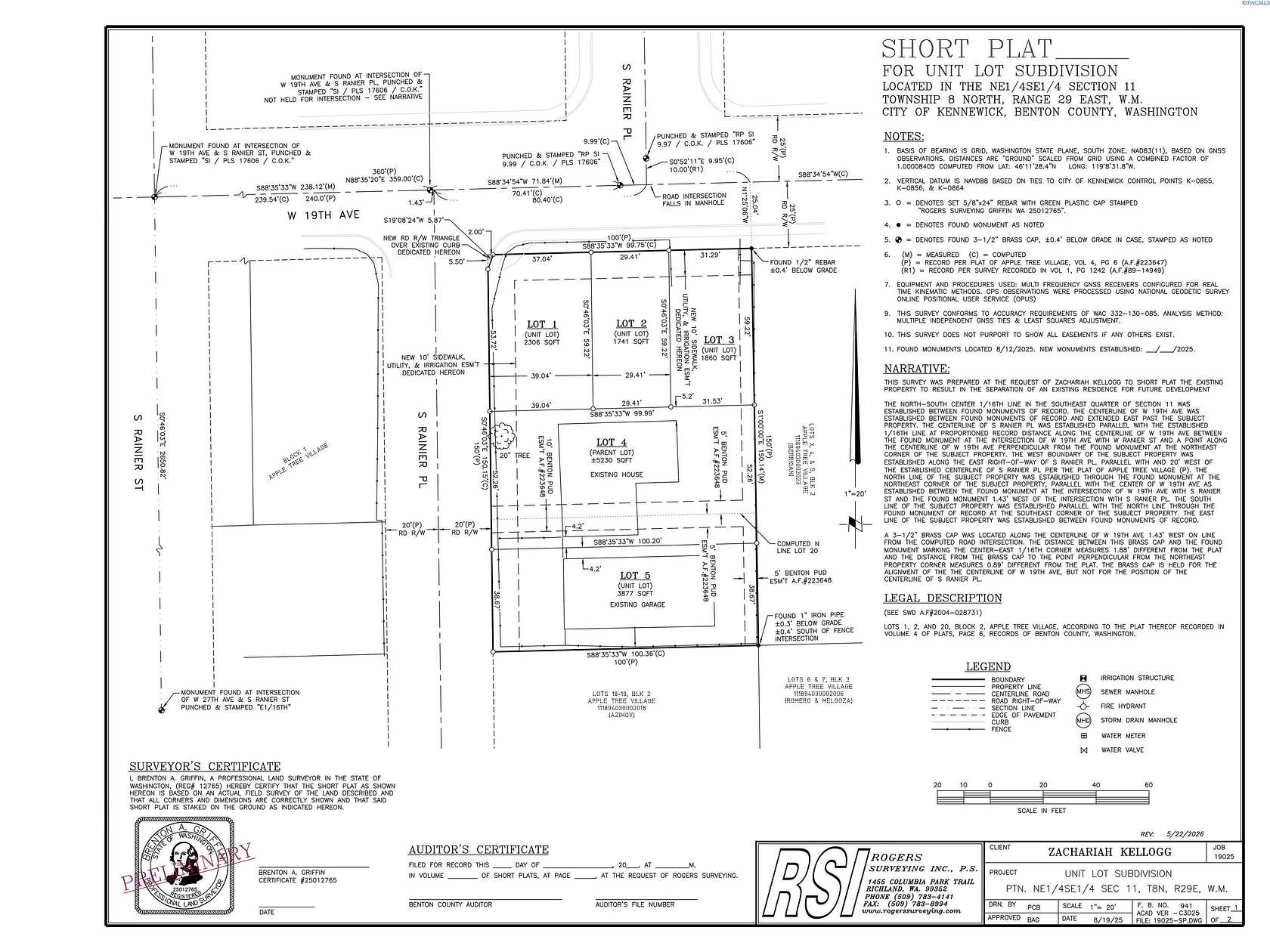0.13 Acres of Residential Land for Sale in Kennewick, Washington
