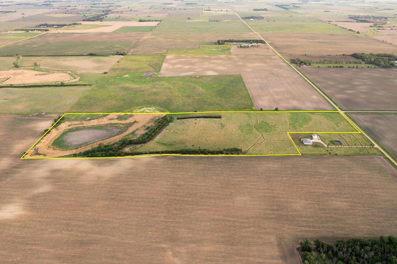 45 Acres of Recreational & Residential Land for Sale in Tabor, South Dakota