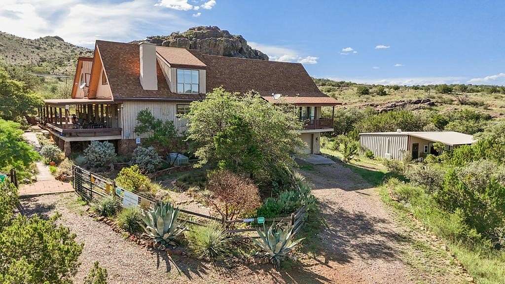 8.24 Acres of Land with Home for Sale in Alpine, Texas