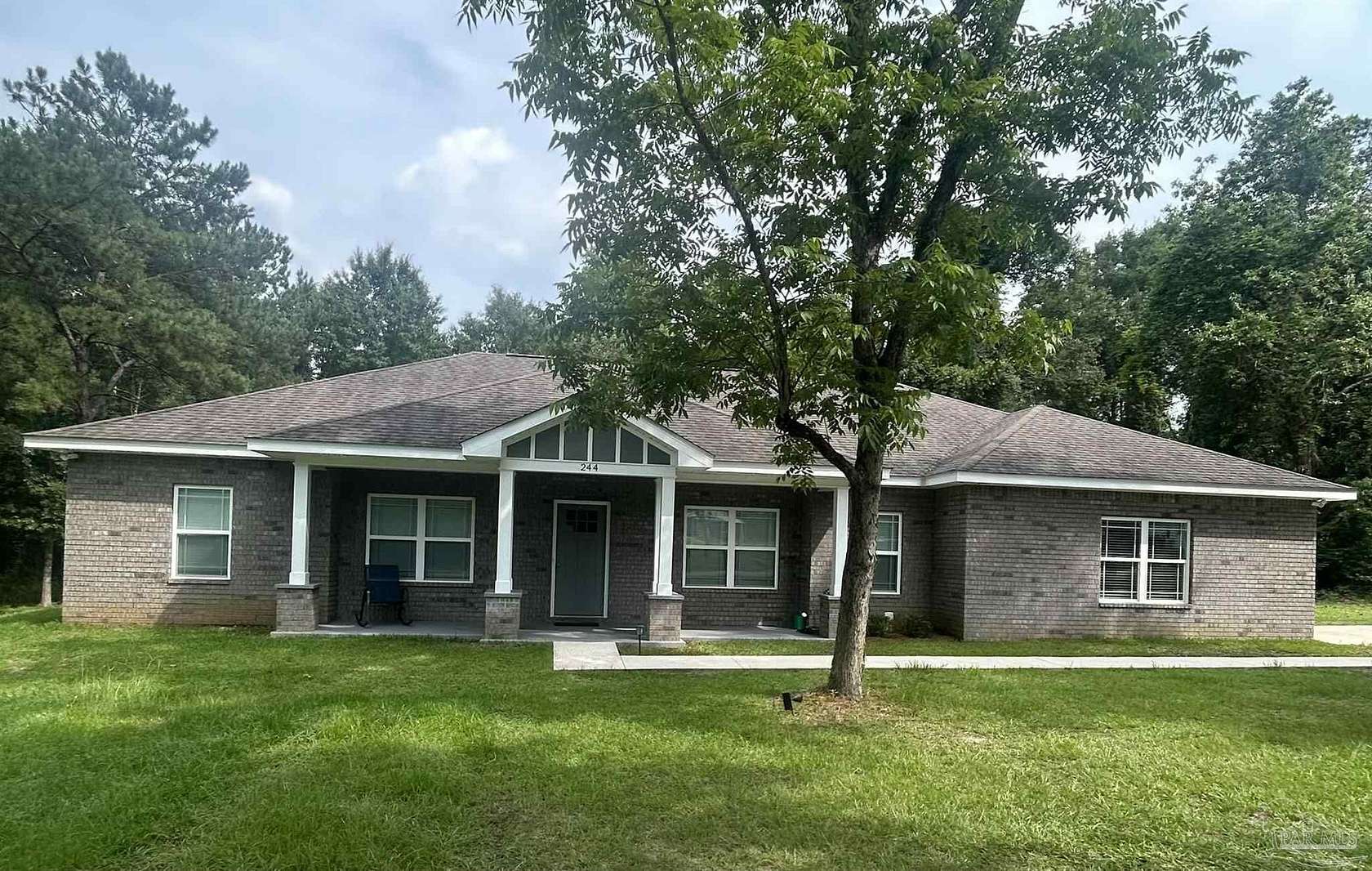 3.16 Acres of Land with Home for Sale in Cantonment, Florida