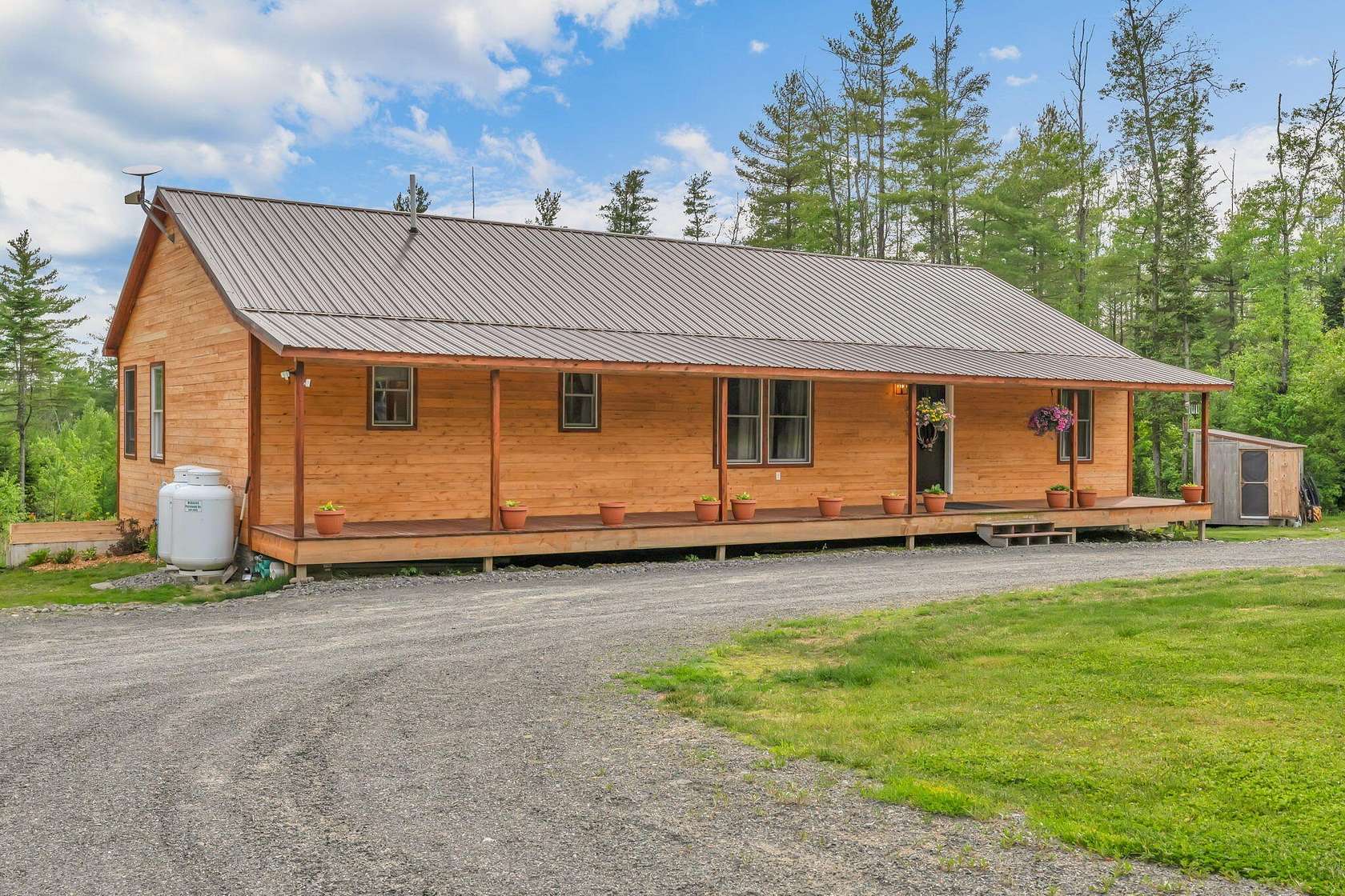 36 Acres of Recreational Land with Home for Sale in Medford, Maine