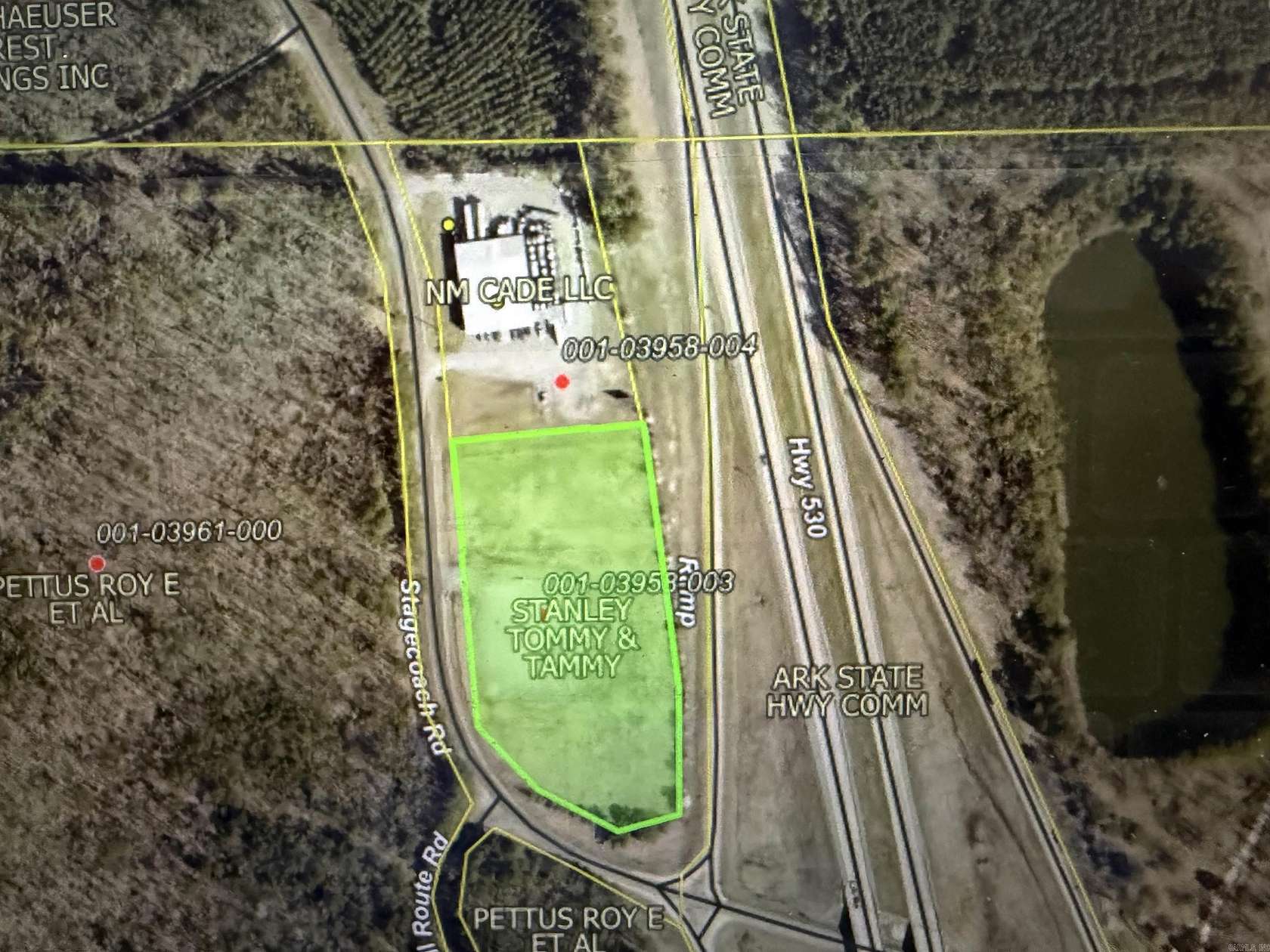 3.6 Acres of Residential Land for Sale in Jefferson, Arkansas