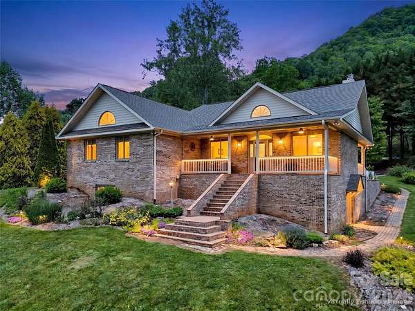 1.57 Acres of Land with Home for Sale in Clyde, North Carolina