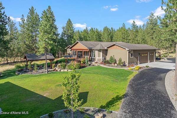 4.62 Acres of Land with Home for Sale in Post Falls, Idaho