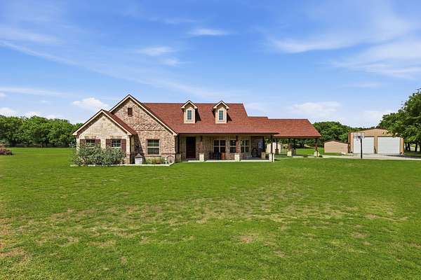 3.49 Acres of Land with Home for Sale in Sanger, Texas