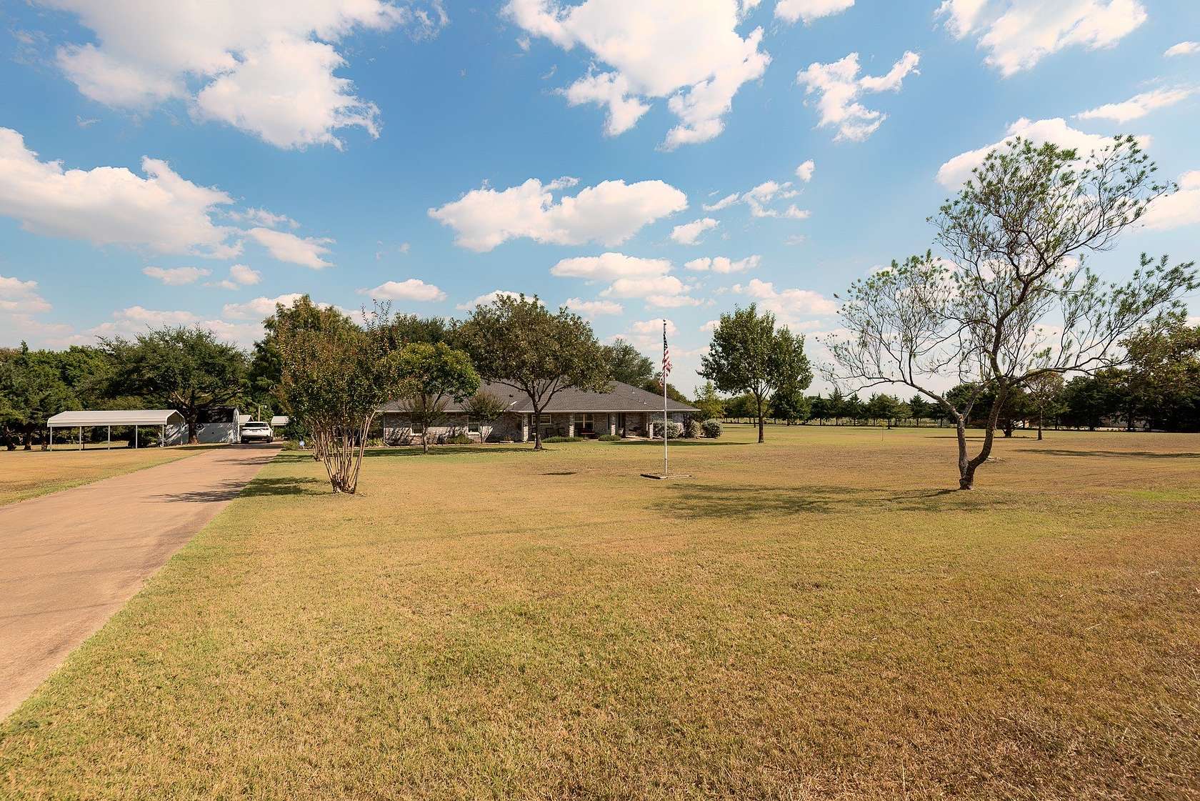 3.68 Acres of Land with Home for Sale in Midlothian, Texas