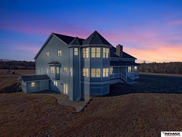 5 Acres of Land with Home for Sale in Denton, Nebraska