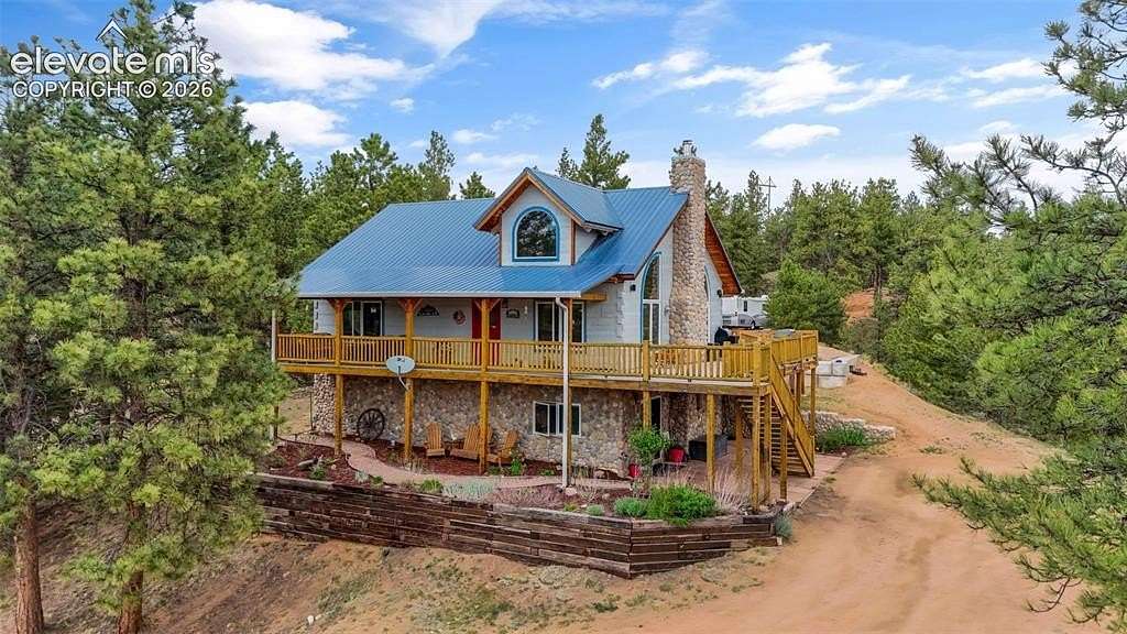 35.1 Acres of Land with Home for Sale in Florissant, Colorado